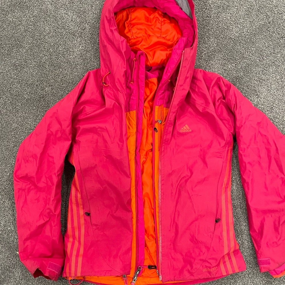 Adidas women’s rain jacket & windbreaker